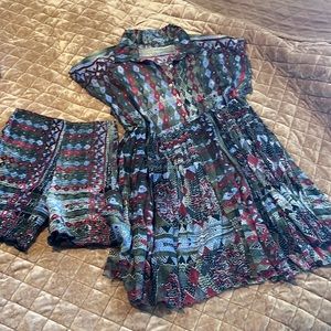 Free people tonic and shorts set